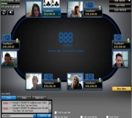 888pokercam 888Poker cam table
